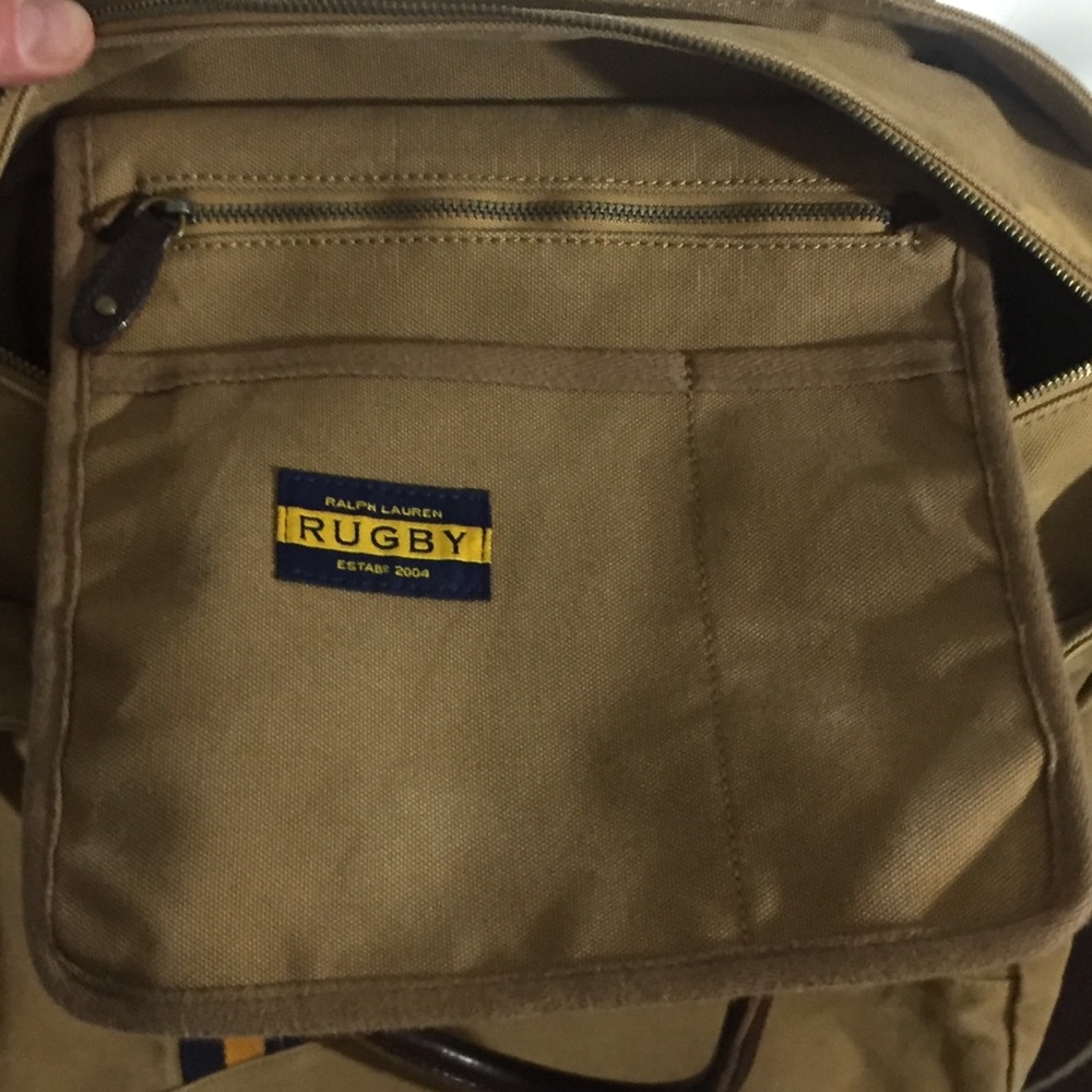 ❄️SOLD❄️RARE! RUGBY by Ralph Lauren weekender - Picture 7 of 8